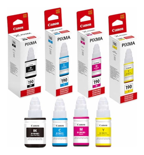 Tintas Canon Gi 190 Original Pixma G3101 G2101 G4110 G3100