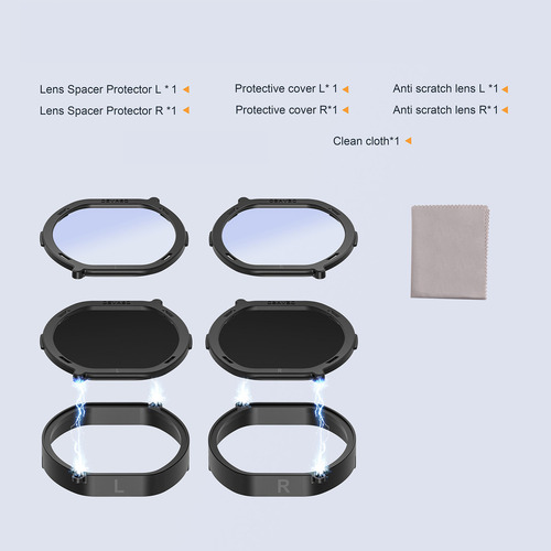 Lentes De Prescrição Vr Para Óculos Ps Vr2 Lens Myopia