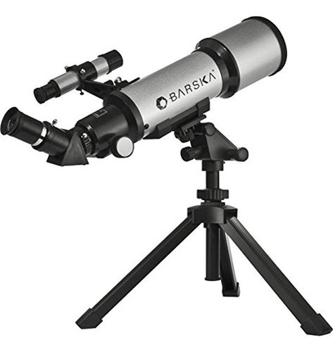 Telescopio Refractor Barska Starwatcher 400x70mm Con Trípo