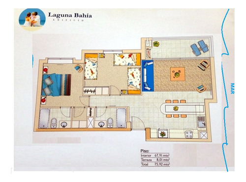 Departamento En Venta Algarrobo, Laguna Bahía