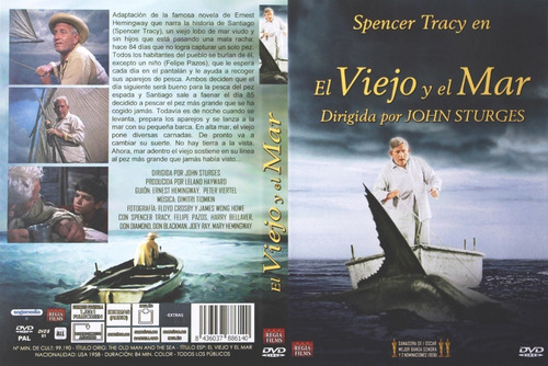 El Viejo Y El Mar- Spenecer Tracy- Ernest Hemingway Dvd