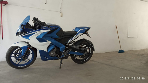 Pulsarrs200azul.blanco200cc.24hp Potencia 18 Hp Torque