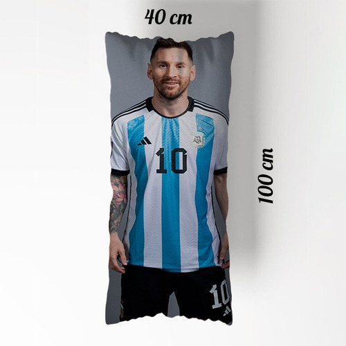 Almohadon Messi El Grande De 100 Cm - Ideal Para Abrazar