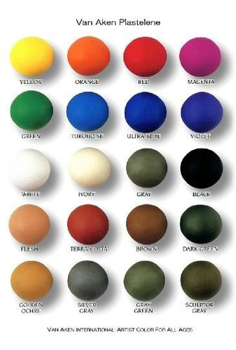 Arcilla Polimètrica Van Aken Plastalina Modeling Clay 1 Lb