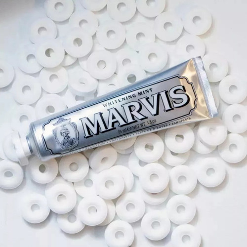 New Pasta De Dientes Blanqueadora Marvis Mint 85 Ml