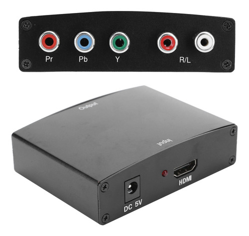 Convertidor De Vídeo Hd Hdmi A 5rca Rgb Diferencia De Color