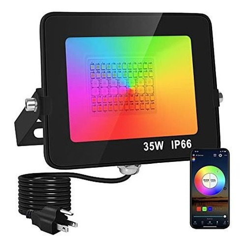 35w Rgb Luces De Inundación Del Led 100w Equivalente D...