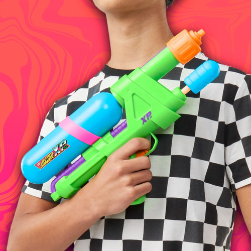 Nerf Super Soaker Lanzador De Agua Xp55 Verde
