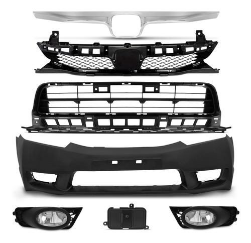 Kit Transformação New Civic 06 07 08 Para 09 10 11