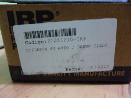 Collarin Chevrolet Aveo Y Daewoo Cielo 12t