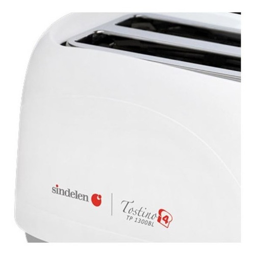 Imagen 3 de 6 de Tostador De Pan Tp-1300bl Blanco Sindelen