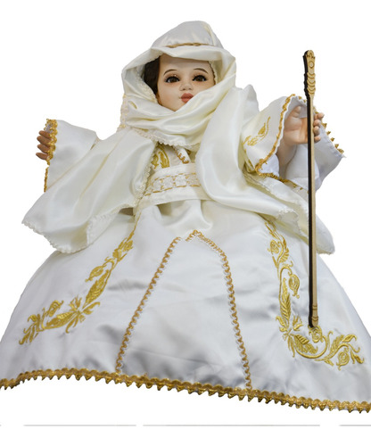 Vestido De Niño Dios, Talla 30, Mod. Niño Del Desierto