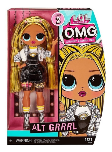 Muñeca Surprise Omg: Alt Grrrl - Lol - Ref: 586135euc