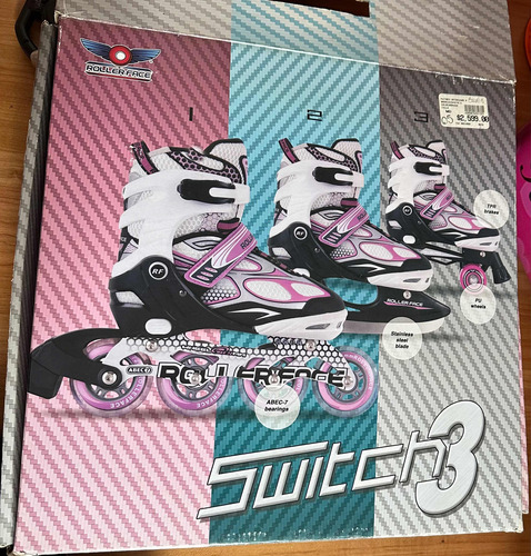 Rollerface Switch 3 En 1: Patines Intercambiables Lila (Usado)