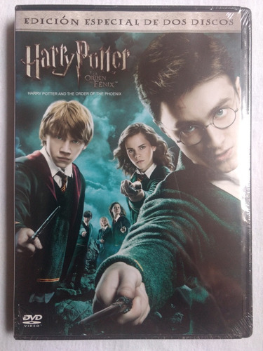 Harry Potter Y La Orden Del Fenix 2 Discos Pelicula Dvd