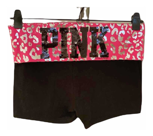 Shorts Para Yoga Pink De Victorias Secret