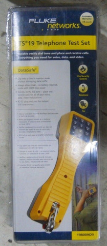 Fluke Networks Ts 19 Telephone Test Set 19800hd9 Vvv