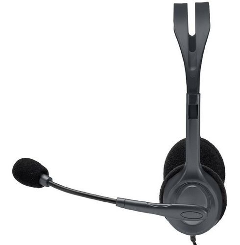 Audífono Diadema Con Micrófono Logitech H111 Jack 3.5mm