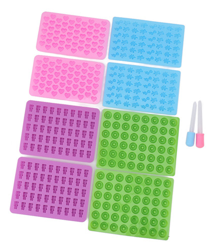 Molde De Silicona Para Caramelos Con Forma De Corazón, 10 Un
