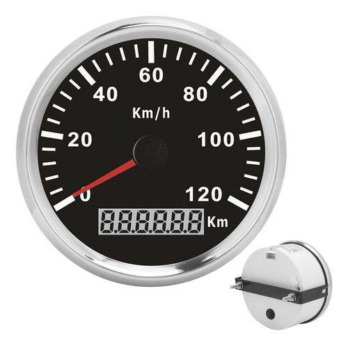 Velocímetro Automotriz De 33/8 Pulgadas, 0.120 Km/h