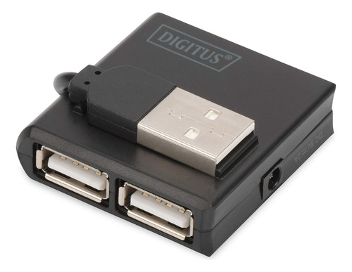 Digitus Usb 2.0 Hub Alta Velocidad 4 Puerto 4x Af 1x Mini M