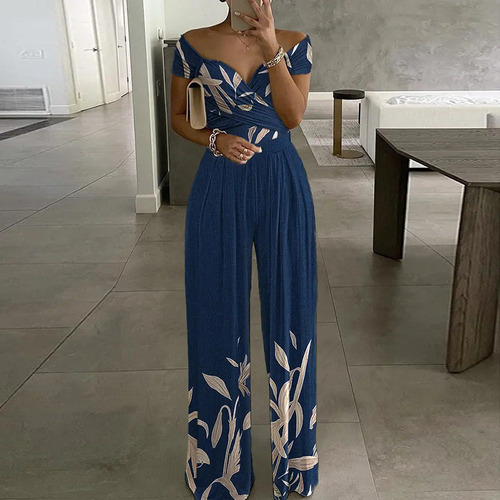 Jersey Elegant Palazzo Completo Para Gorditas Dama Palazzos
