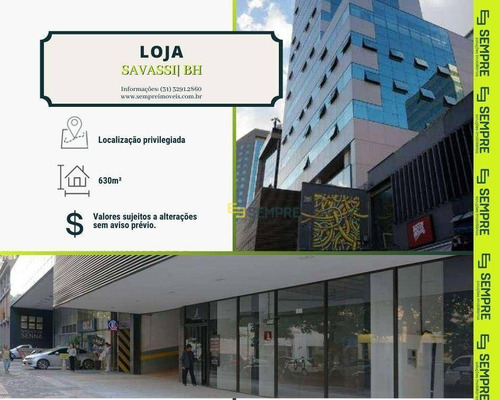 Imagem 1 de 7 de Loja Para Alugar, 630 M² - Savassi - Belo Horizonte/mg - Lo0053
