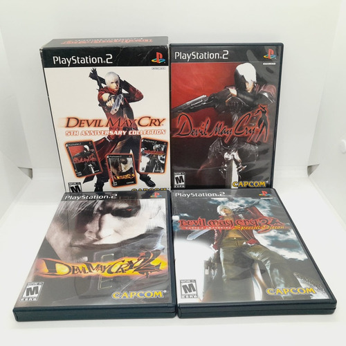 Devil May Cry 5th Anniversary Collection Ps2