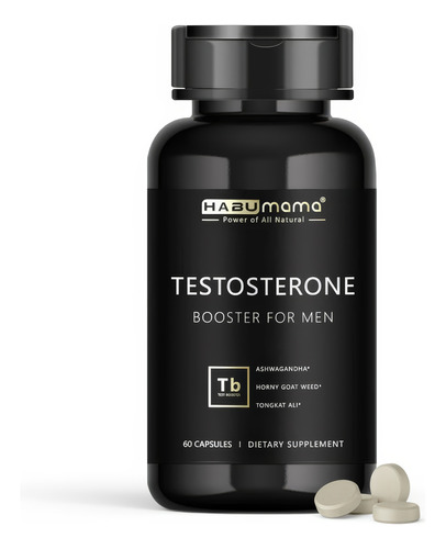 Testosterona Suplemento Power Gym Mejorador 60 Cápsulas