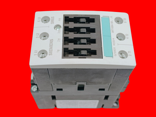 Siemens 3rt1034-1bb40 Contactor De Potencia Ac-3 32 A 15 Kw