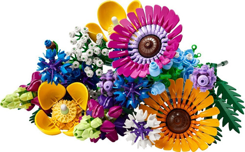 Kit Lego Icons Ramo De Flores Silvestres 10313 939 Piezas
