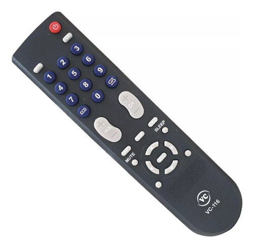 Controle Remoto Compatível Com Tv Philco Vc-a116