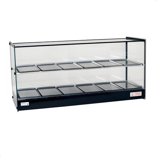 Estufa Vitrine Aquecedor Salgados Dupla 10 Bandejas Led 110v