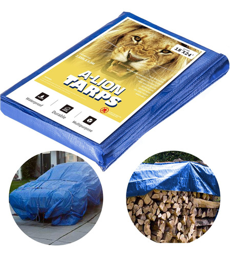 Tarps - Lona Impermeable Para Techo, Campamento, Exteriores,