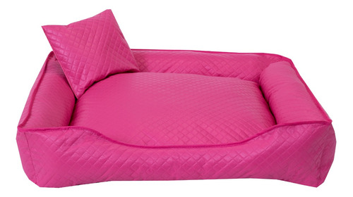 Cama Pet Corino Tamanho Medio Cor Pink