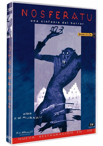 Blu-ray Original Nosferatu Fw Murnau Max Schreck Wangenheim