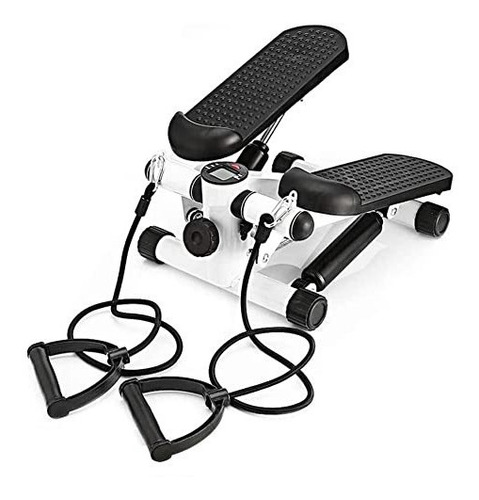 Mini Stepper Jbh Con Bandas Elasticas Escalador Pedalera