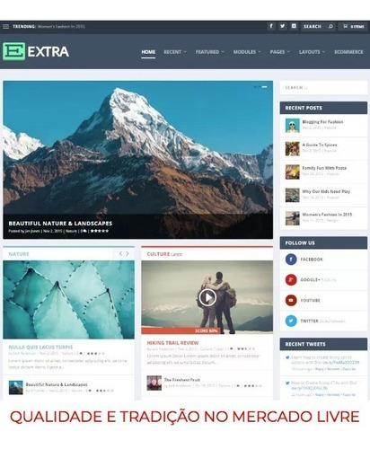 Tema Divi 3.0 Elegant Themes + Licença V. Oferta Limitada