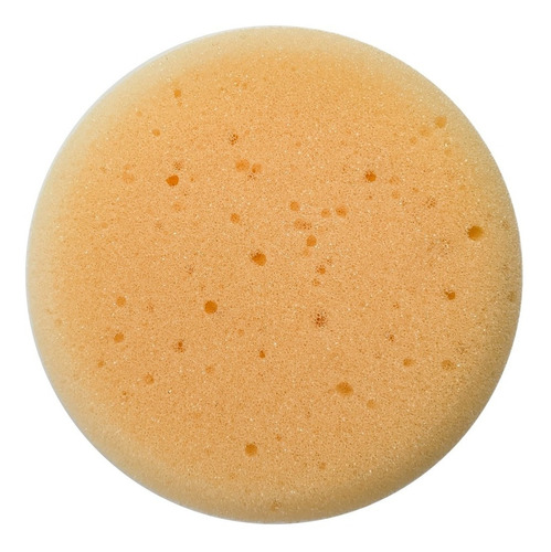 Cisne Exfoliante Esponja Para Limpieza Facial 80mm C6510 Color Naranja claro