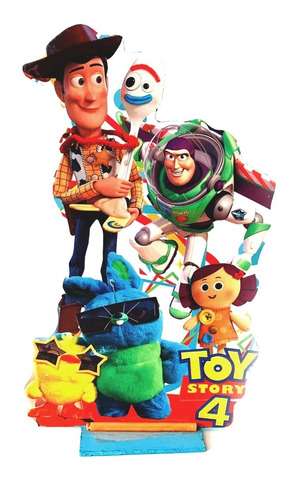 Toy Story Portavela Para Pastel Vela Toy Story Woody Buzz