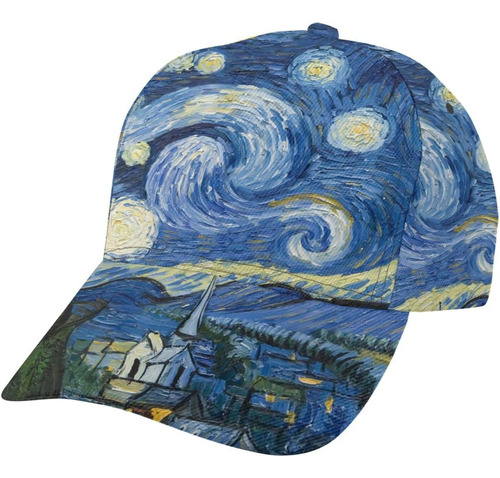 Gorra De Béisbol Estrellada De Van Gogh Para Mujer, Sombrero