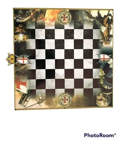 Jogo de Xadrez Medieval Daruma Decor