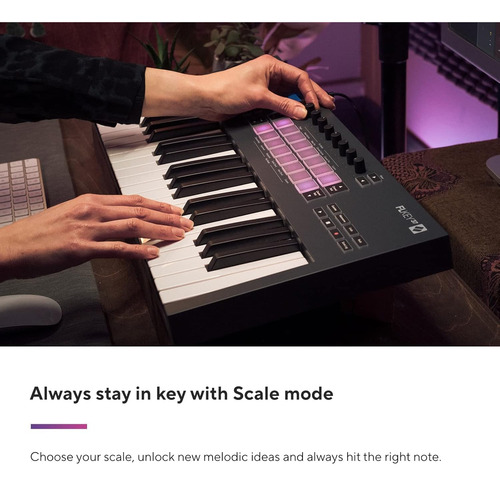 Teclado Midi Novation Flkey 37 - Integración Perfecta Con