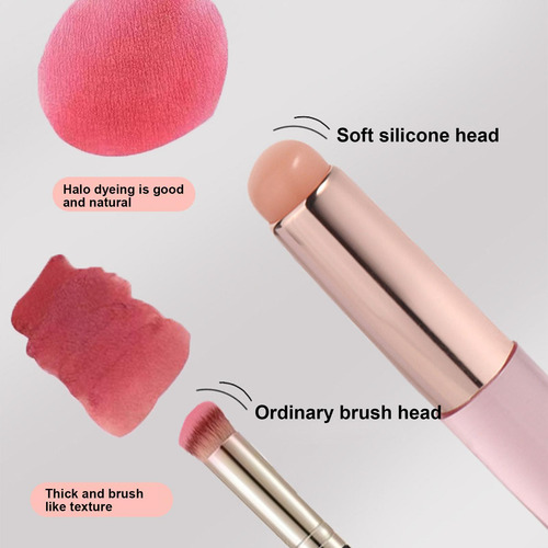 Aplicador De Bálsamo Labial Aplicador De Labios Cepillo De L
