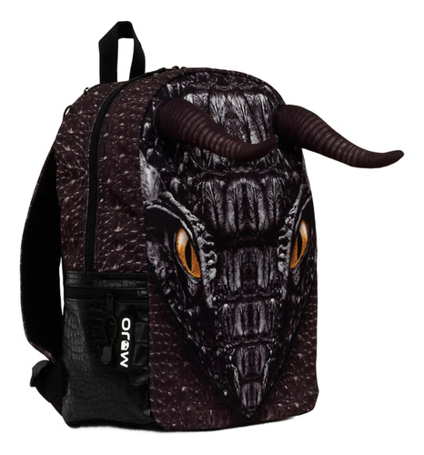Mojo Mochila Black Dragon Backpack Polyester Backlight Table