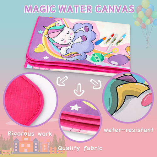 Tapete Para Dibujar En Color, Con Rotuladores Mágicos