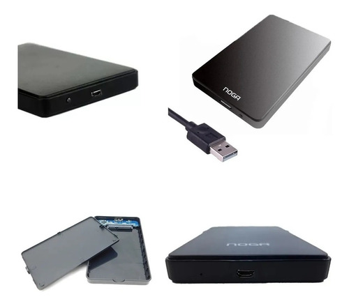 Imagen 4 de 7 de Carry Disk 2.5 Case Disco Rigido Externo Usb Noga Pcreg