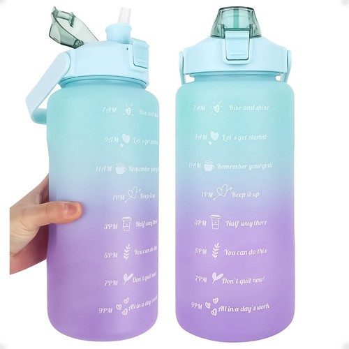 Botella De Agua Hidratacion Motivacional 2 Litros - Otec