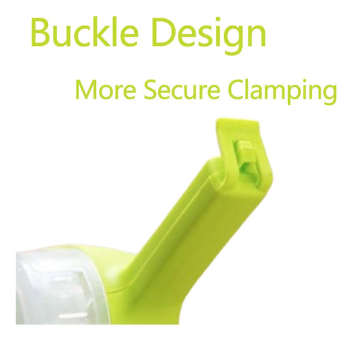 Snack Clips That Pour, Bag Clips With Pour Spouts For Food