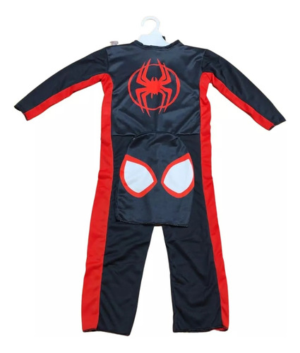 Disfraz Miles Morales Spiderman Negro Marvel New Toys 